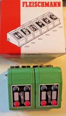 Fleischmann 6920 / 516 2 x cuadro de mando interruptor para desvíos nuevo en embalaje original