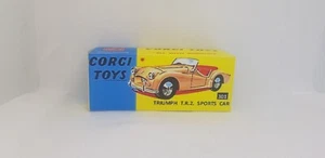 Corgi Toys Triumph T.R. 2 Sports Car Reprobox #301 - Zdjęcie 1 z 2