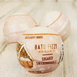 Bath & Body Works Sugared Snickerdoodle B Fizzy/H Cream/Cinn Roll Gel 9 Pieces - Picture 1 of 6
