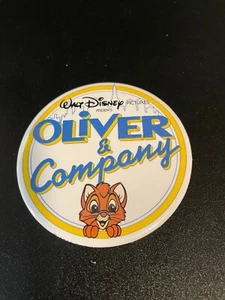 PIN BOTÓN PROMOCIONAL VINTAGE 3" DISNEY'S OLIVER & COMPANY PIN BOTÓN PIN - Imagen 1 de 5