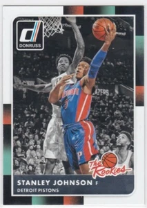 2015-16 Donruss The Rookies Insert Stanley Johnson #10 - Picture 1 of 2