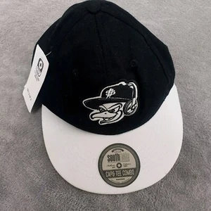 Southpole Vintage verstellbare Mütze rot schwarz Kappe EINHEITSGRÖSSE Skater Logo neu mit Etikett - Bild 1 von 6