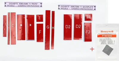 XPC HS 20 W/mK Thermal Pad Set + PTM7950, Gigabyte RTX 3080 / Ti Gaming/Vision/Eagle