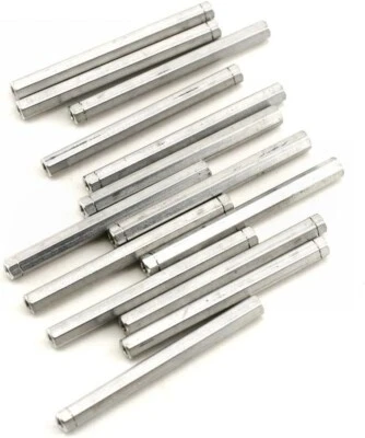 Thunder Tiger PV0418 Aluminum Frame Spacers (L) Raptor 90 new in pkg - Image 1 of 3