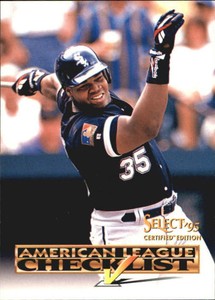 1995 Select Certfied Baseball Card #2 Reggie Sanders