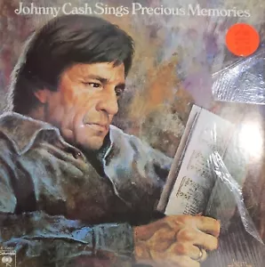 Vintage 1975 Johnny Cash Sings Precious Memories LP - Imagen 1 de 4