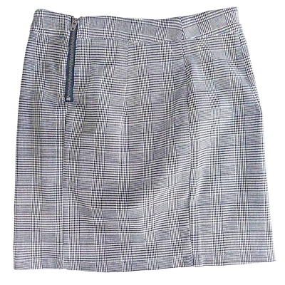 Elegante falda lápiz a cuadros vintage para mujer - Diseño clásico - Tela elástica talla S Foto 1 de 4