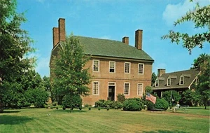 Postcard KENMORE, Fredericksburg, Virginia Home of Betty Washington Vintage - Picture 1 of 2
