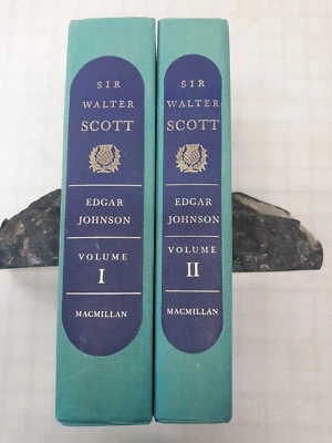 Sir Walter Scott, The Great Unknown 2 Vol. 1970 1st  Edgar Johnson, Acceptable - Image 1 of 4