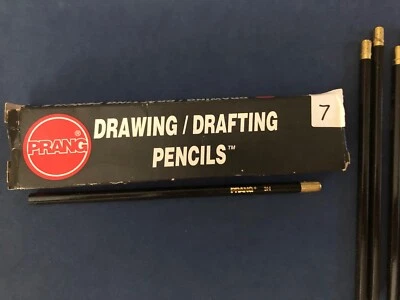 全新 Prang 绘画/绘图铅笔 全新 #17537 - 3H 7 件装 — 第 1/4 张图片