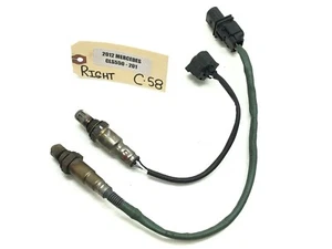 2012-2018 MERCEDES-BENZ CLS550 4.6L RIGHT PASSENGER OXYGEN O2 SENSORS X2 OEM. - Picture 1 of 7