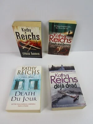 Kathy Reichs 4 x Paperback Book Bundle, 1998, Murder, Mystery Thriller - Image 1 of 4