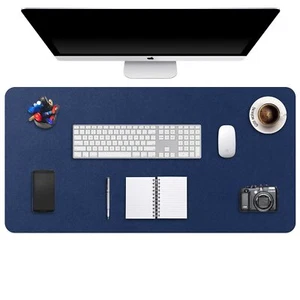 Tapis de Souris Grand Prolongé Mouse Pad Mat XXL sous Main Bureau en Cuir Tap... - Afbeelding 1 van 7