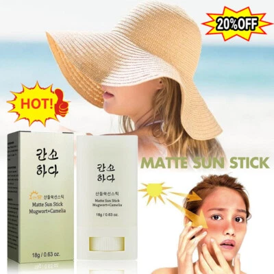 - Matte Sun Stick Mugwort+Camelia SPF50+ PA++++ Sunscreen Lot A6 - Image 1 of 4