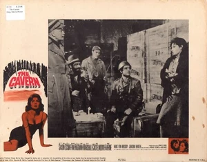 The Cavern 1965 Lobby Card John Saxon, Larry Hagman, - Picture 1 of 1