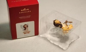 2021 Hallmark Freesia Fairy Messengers Keepsake Ornament Series #17 - Picture 1 of 7