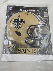 New Orleans Saints NFL Fathead Teammates 12”x 10” Logo Vinyl Wall Decal