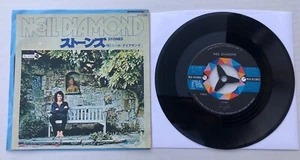 NEIL DIAMOND Stones 1971 JAPAN ORG 7" Crunchy Granola Suite 45 MINTY - Picture 1 of 3