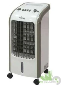 VENTILATORE EVAPORTATIVO RAFFRESCATORE NIKLAS POLO 80W 25x24xH57 CM 4,5mc/min - Foto 1 di 1
