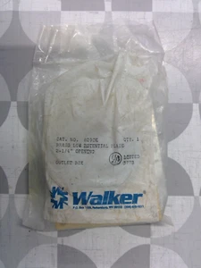 Walker 829CK 2-1/4" Opening Low Potential Plate, Brass **Free Shipping** - Picture 1 of 2