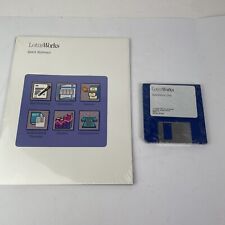 Lotus Works Program & Installation Floppy Disks 3.5" Release 1.0 1990 Sealed