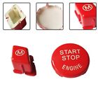 Steering Wheel M Mode + Engine Start Button Cover for BMW E92 E93 M3 (Red)