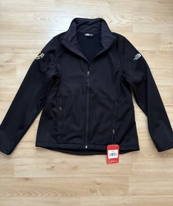 North Face Women’s Ridgewall Softshell Jacket Black Size Large Personalized NWT - Picture 1 of 12