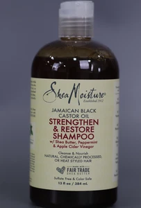 Shea Moisture Shampoo 100% Pure Jamaican Black Castor Oil - 13 oz - Picture 1 of 3