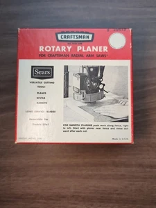Vintage Craftsman Rotary Planer Radial Arm Saws Cat. No 9-29512 • Model 2930 - Picture 1 of 14