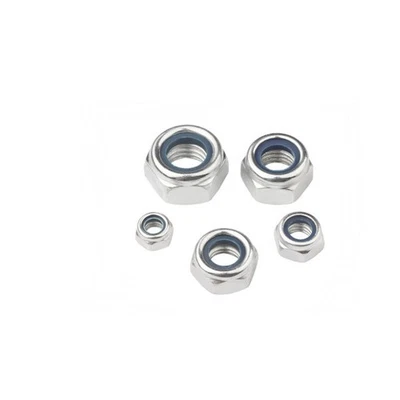 M2 M2,5 M3 M4 M5 M6 M8 M10 M12 M14 M16 Selbstsichernde StopMuttern Verzinkt - Bild 1 von 4