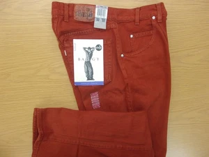 Vintage Levis Silvertab Baggy Denim Jeans rostorange Herren 32 x 32 ~ neu mit Etikett ~ hergestellt in den USA - Bild 1 von 3