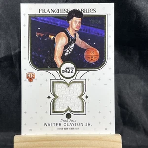 Walter Clayton Jr. 2025-26 Topps Franchise Fabrics Rookie RC Jersey #FF-WC - Bild 1 von 2