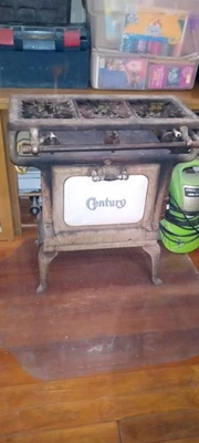 Century Stove 1952  Converted Over To Use For  Gas /Propane - Image 1 of 4