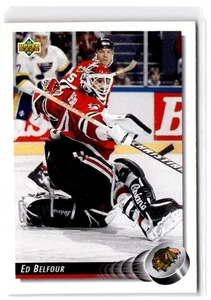 1992-93 Upper Deck Ed Belfour #203 Chicago Blackhawks - Picture 1 of 2