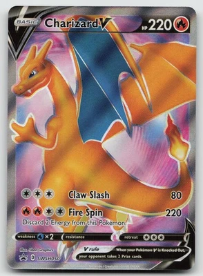 Charizard V - Promo Holo SWSH: Sword & Shield Promo Cards SWSH050 NM - Image 1 of 2