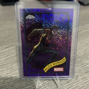 Topps Chrome Marvel 2025 - Miles Morales/75 Purple Shimmer - Imagen 1 de 6