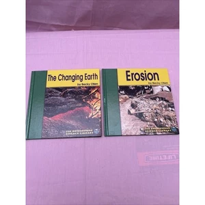 Lot of 2 Bridgestone Science Library: The Changing Earth/Erosion by Becky Olien - Imagen 1 de 13