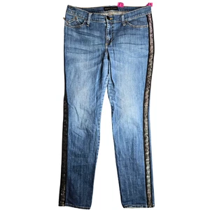 Rock & Republic Jeans mit Glitzerbesatz unten am Bein - Bild 1 von 6