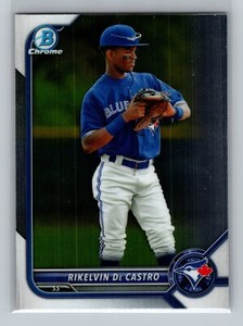2022 Bowman Chrome Rikelvin De Castro #BCP-25 - Toronto Blue Jays