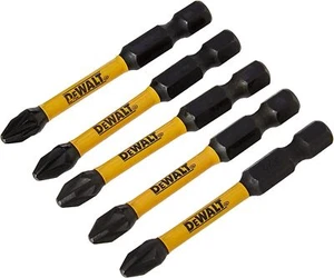 DeWALT impact driver Bits pozi PZ1 PZ2 PZ3 ; 2 or 5pcs 50mm EXTREME Makita bosch - Picture 1 of 8