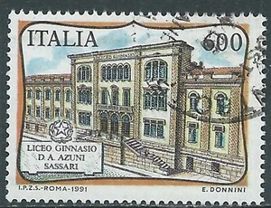1991 ITALIA USATO LICEO GINNASIO AZUNI DI SASSARI SASSONE 1965 - IT1 - Foto 1 di 1