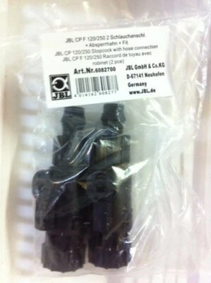 JBL CRISTAL PROFI 120/250 ABSPERRHAHN 2 St. OVP (1Stück/4,30 €)