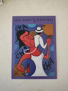 US 1995 Cha - Cha - Cha POSTAL CARD MNH , Let Dance Series - Picture 1 of 2
