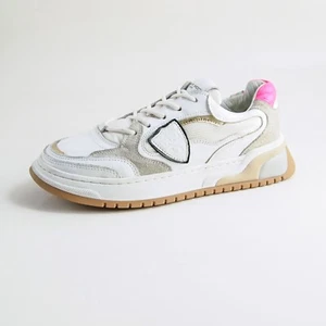 Philippe Model Saint Denis Turnschuhe Weiß Leder Damen Größe Eu 37 US 7 - Bild 1 von 8