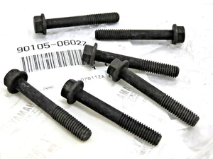lot of 6pcs nos Yamaha YZF R6 YFZ450 WR450 BOLT, 6 pcs, 90105-06027 - Picture 1 of 3