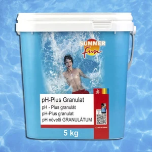 pH-plus Granulat 5kg Eimer Anhebung des pH-Wertes, Pool Reinigungshilfe Pflege - Bild 1 von 1