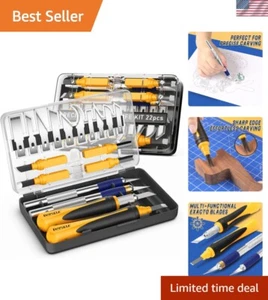 Exacto Knife, 22 Pack Exacto Knife Set with Exacto Blades, Craft Knife for Ar... - Picture 1 of 7
