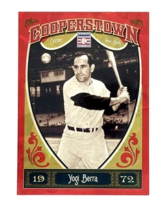 2013 Panini Cooperstown Red Crystal Shard #68 Yogi Berra /399 New York Yankees - Picture 1 of 2