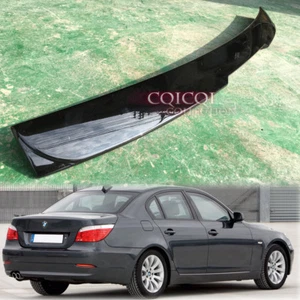 Painted in Gloss Black  A type roof spoiler for BMW E60 5-series Sedan ◎  - Picture 1 of 4