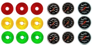 Custom Getaway Pinball Machine Stationary Target Decal Set - Picture 1 of 1